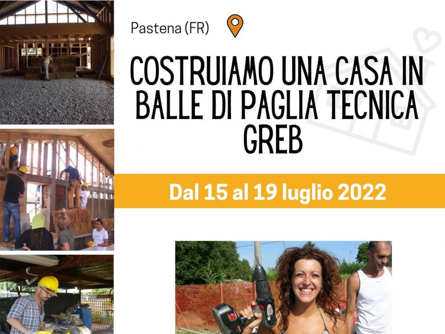 Corso costruzioni in paglia e greb (luglio)